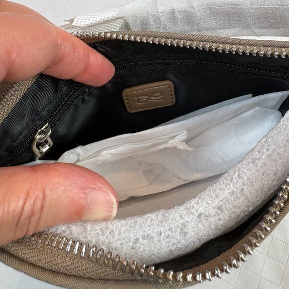 House of Little Bunny Taupe Nylon shoulder and crossbody bag Straps. New w tags - Picture 15 of 16